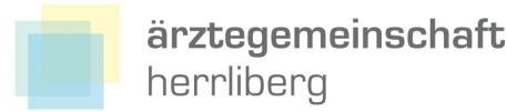 Logo und Link zur Website Aerztegemeinschaft